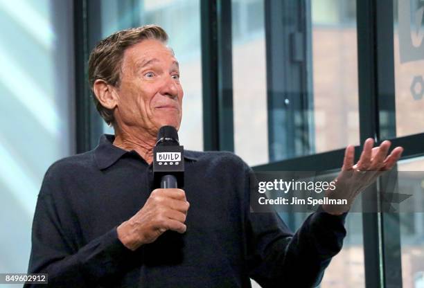 Personality Maury Povich attends Build to Discuss "Maury" at Build Studio on September 19, 2017 in New York City.