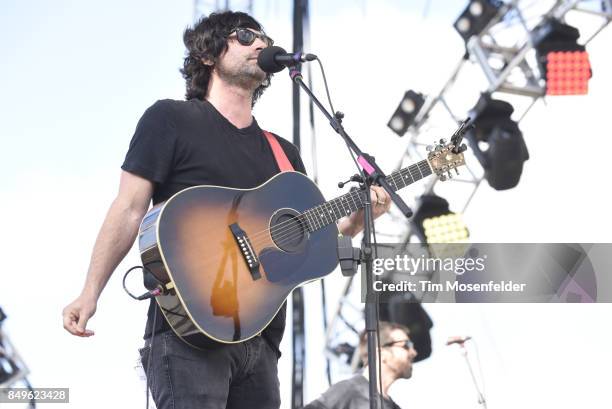 Pete Yorn performs during KAABOO Del Mar at Del Mar Fairgrounds on September 17, 2017 in Del Mar, California.