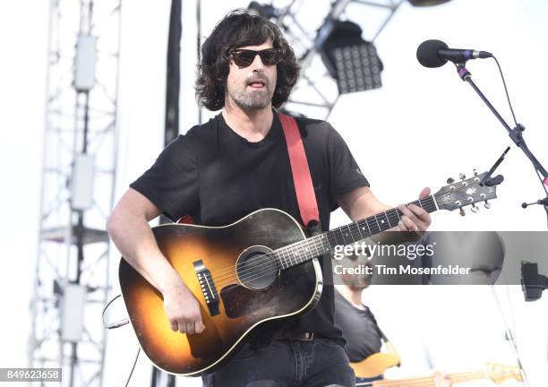 Pete Yorn performs during KAABOO Del Mar at Del Mar Fairgrounds on September 17, 2017 in Del Mar, California.