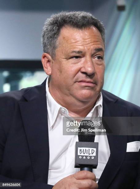 Broadcast journalist Josh Mankiewicz attends Build to discuss "Dateline NBC" at Build Studio on September 19, 2017 in New York City.