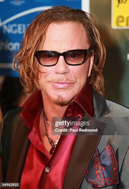 Actor Mickey Rourke attends the 4th Los Angeles Italia Film, Fashion And Art Festival's U.S. Premiere of "Franco Cristaldi:An Italian Legend" at the...