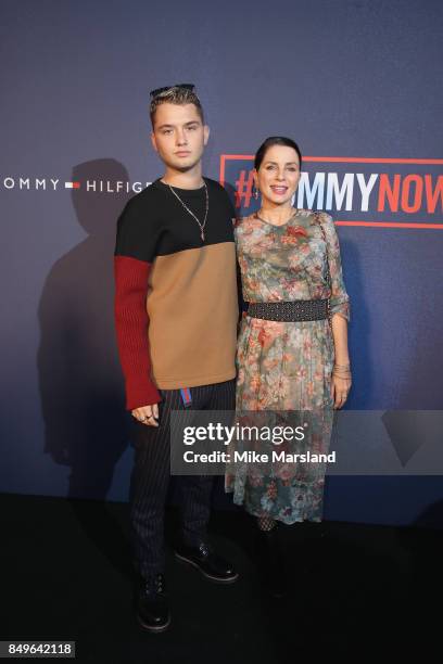 Rafferty Law and Sadie Frost attend the Tommy Hilfiger TOMMYNOW Fall 2017 Show during London Fashion Week September 2017 at the Roundhouse on...