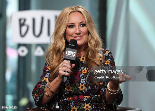 Lee Ann Womack discusses "The Lonely, The Lonesome & The Gone" at Build Studio on September 19, 2017 in New York City.