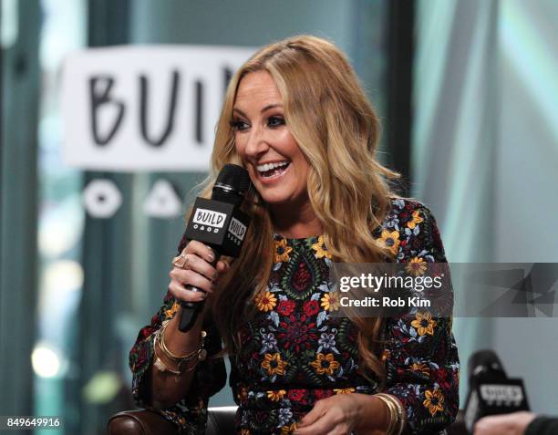 Lee Ann Womack discusses "The Lonely, The Lonesome & The Gone" at Build Studio on September 19, 2017 in New York City.