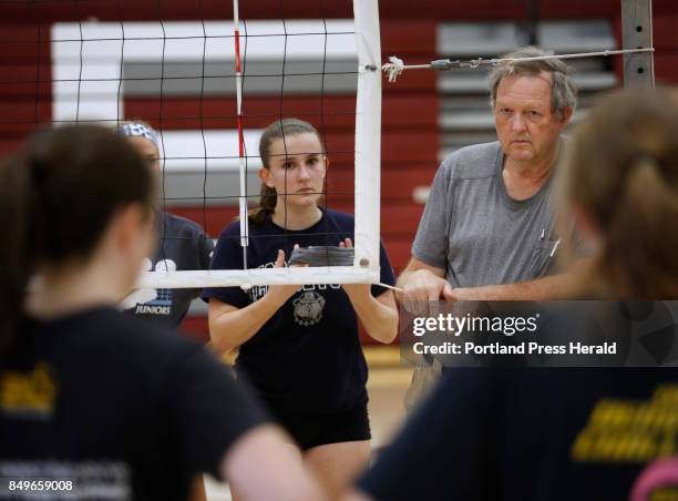 Greely High School volleyball coach Kelvin Hasch is not happy with the restructuring of the classes, as his team which won the Class A state...