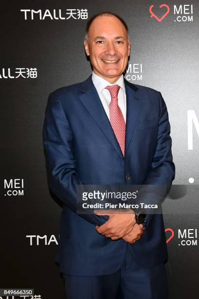 Thibault Villet, Co-Founder and President of mei.com attends mei.com presentation at Palazzo Parigi on September 19, 2017 in Milan, Italy.The online...