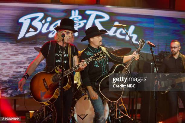 Big Kenny, John Rich of Big & Rich on Monday, September 18, 2017 --