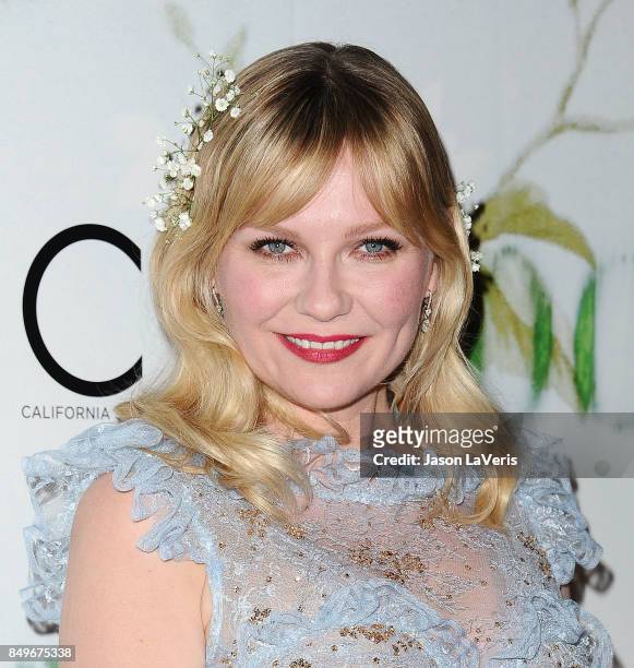 Actress Kirsten Dunst attends the premiere of "Woodshock" at ArcLight Cinemas on September 18, 2017 in Hollywood, California.