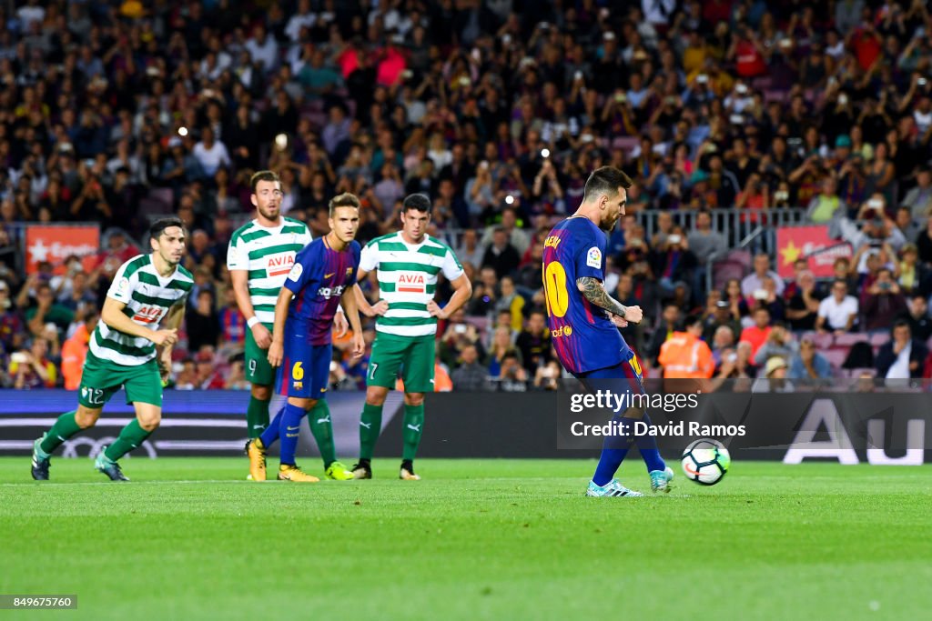 Barcelona v Eibar - La Liga