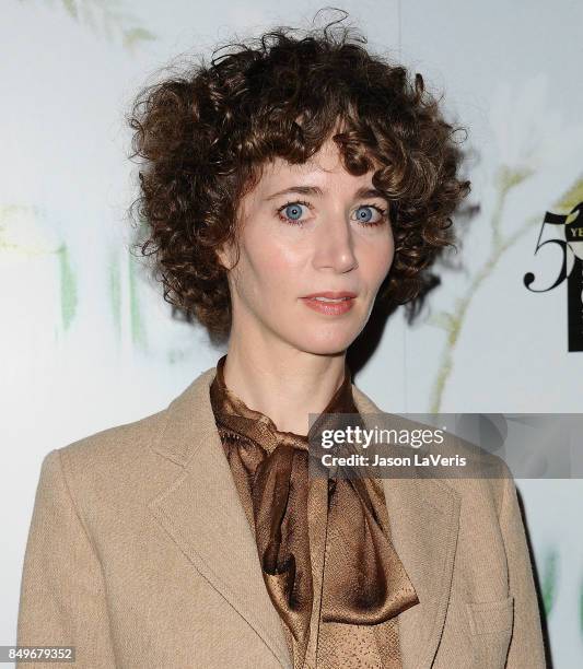 Actor and musician Miranda July attends the premiere of "Woodshock" at ArcLight Cinemas on September 18, 2017 in Hollywood, California.