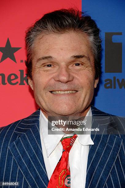 Actor Fred Willard arrives at the 2009 IFC Indie Film Celebration at Shutters on the Beach on February 21, 2009 in Santa Monica, California.