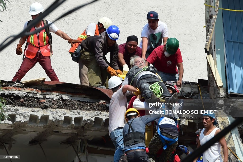 TOPSHOT-MEXICO-QUAKE
