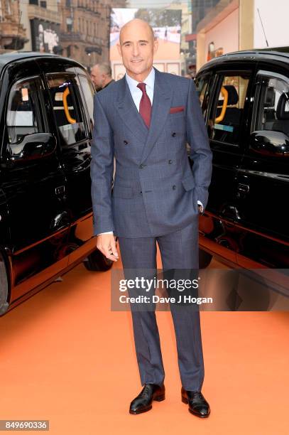 Mark Strong attends the 'Kingsman: The Golden Circle' World Premiere held at Odeon Leicester Square on September 18, 2017 in London, England.