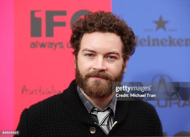 Danny Masterson arrives to IFC's 9th Annual Indie Film celebration held at Shutters on the Beach on February 21, 2009 in Santa Monica, California.