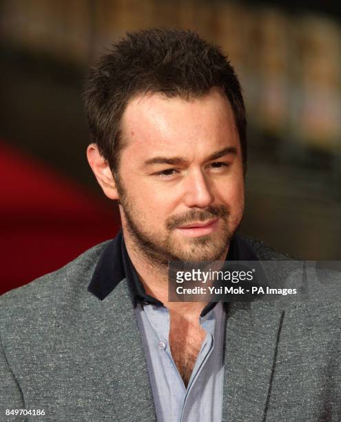 Cast member Danny Dyer arriving for the UK film premiere of Run For Your Wife, at the Odeon Leicester Square, central London.