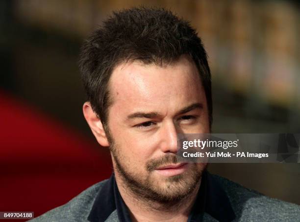 Cast member Danny Dyer arriving for the UK film premiere of Run For Your Wife, at the Odeon Leicester Square, central London.