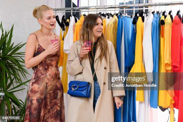 Alexandra Long attends the showcase of the Alexandra Long SS18 collection at Enver House on September 19, 2017 in London, England.