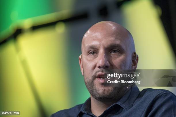 Rich Kleiman, partner of Durant Co. And Thirty Five Media, speaks during the TechCrunch Disrupt 2017 in San Francisco, California, U.S., on Tuesday,...