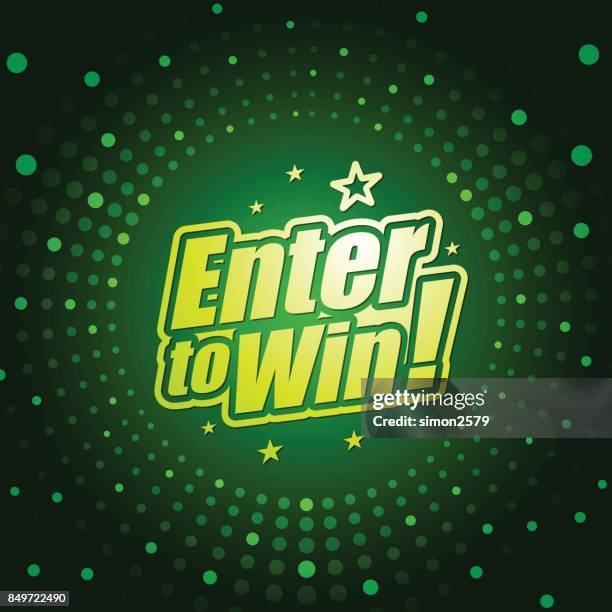 enter to win banner - casino background stock illustrations