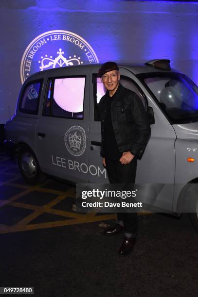 Stephen Jones attends the Lee Broom decade of design party at a secret Shoreditch venue during the London Design Festival 2017 on September 19, 2017...