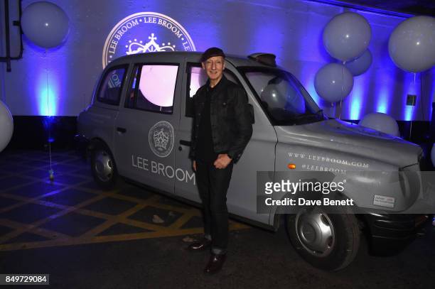 Stephen Jones attends the Lee Broom decade of design party at a secret Shoreditch venue during the London Design Festival 2017 on September 19, 2017...