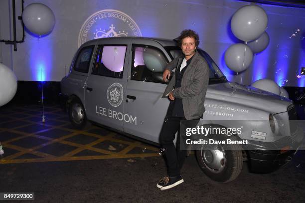 Marcus Fairs attends the Lee Broom decade of design party at a secret Shoreditch venue during the London Design Festival 2017 on September 19, 2017...