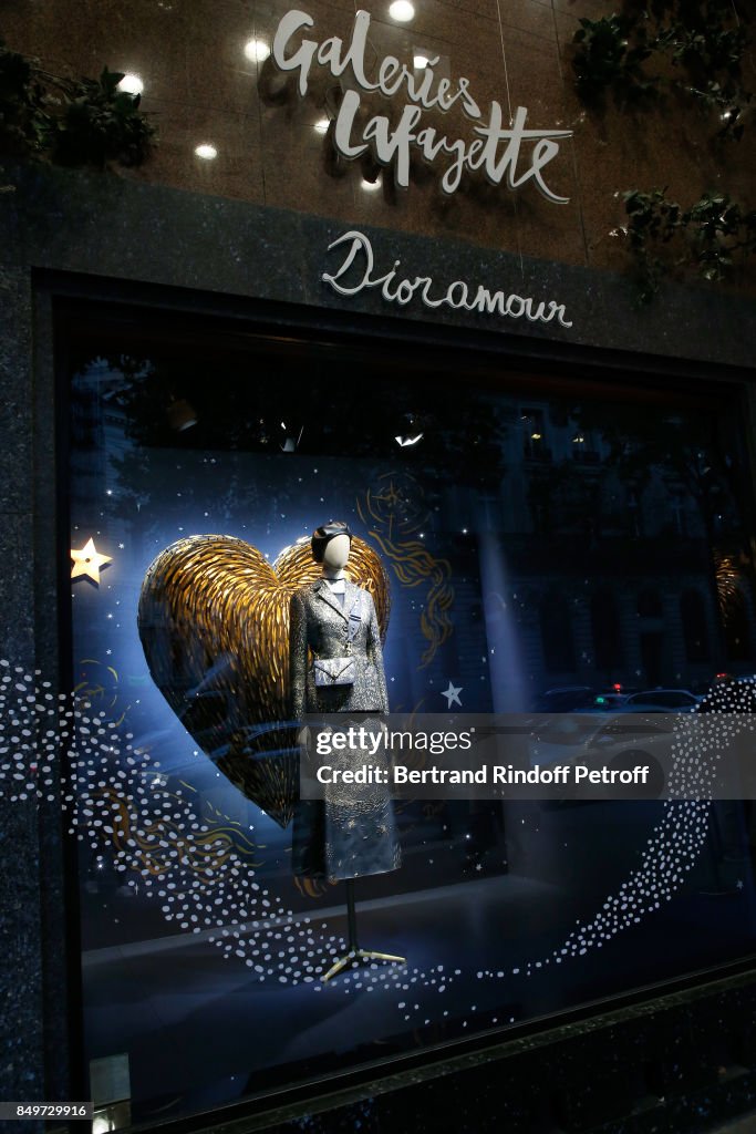 Christian Dior Celebrates 70 Years of Creation At The Galeries Lafayette Haussmann In Paris