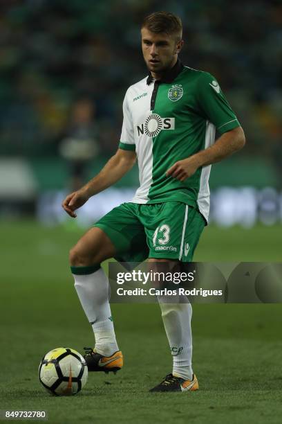 Sporting CP defender Stefan Ristovki from Macedonia during the match between Sporting CF v CS Maritimo for the Taca da Liga 2017/2018 at Estadio do...