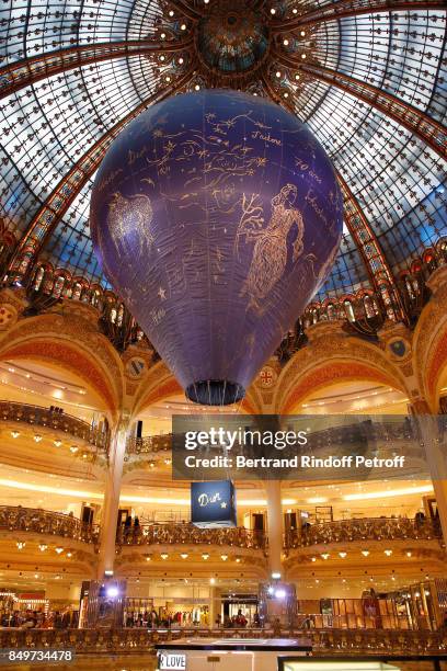 Christian Dior celebrates 70 Years of Creation at the Galeries Lafayette Haussmann on September 19, 2017 in Paris, France.