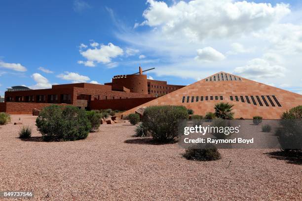 Architects Fentress Bradburn's Clark County Government Center in Las Vegas, Nevada on September 9, 2017. MANDATORY MENTION OF THE ARTIST UPON...