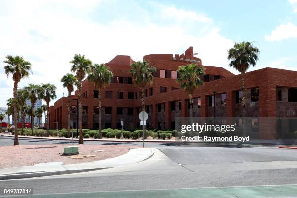 Architects Fentress Bradburn's Clark County Government Center in Las Vegas, Nevada on September 9, 2017. MANDATORY MENTION OF THE ARTIST UPON...