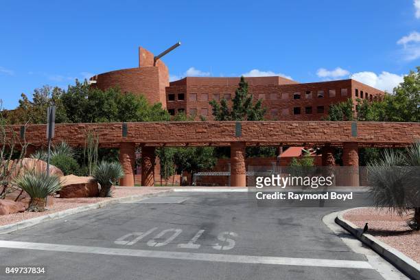 Architects Fentress Bradburn's Clark County Government Center in Las Vegas, Nevada on September 9, 2017. MANDATORY MENTION OF THE ARTIST UPON...