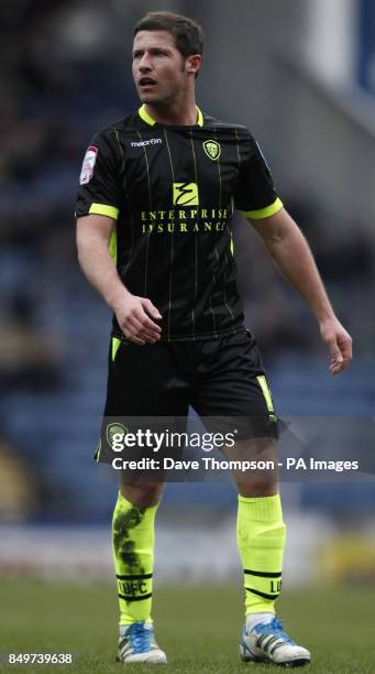 Leeds United's David Norris during the npower Championship match against Blackburn Rovers at Ewood Park, Blackburn.