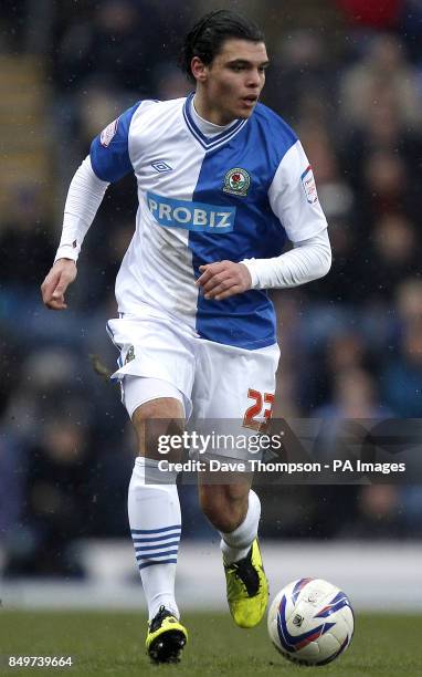 Blackburn Rovers Karim Rekik during the npower Championship match against Leeds United at Ewood Park, Blackburn.