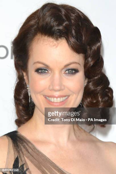 Bellamy Young arriving for 2013 Elton John AIDS Foundation Oscar Party held at West Hollywood Park in West Hollywood, Los Angeles.