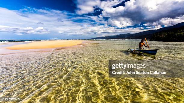 moya beach, on anjouan island - mutsamudu stock-fotos und bilder