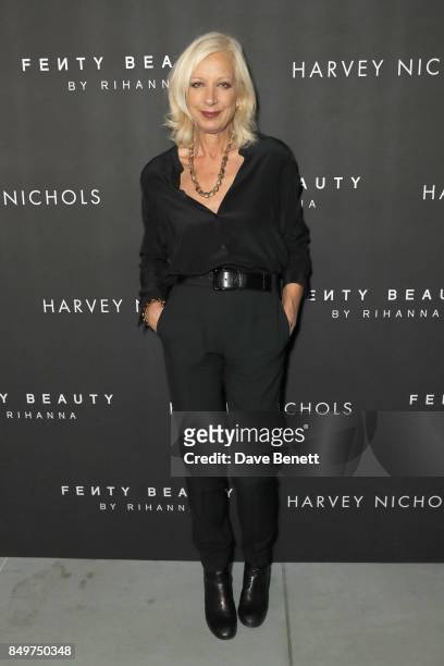 Mary Greenwell attends the Fenty Beauty x Harvey Nichols Launch at Harvey Nichols on September 19, 2017 in London, England.