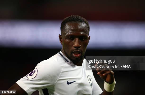Moussa Sissoko of Tottenham Hotspur during the Carabao Cup Third Round match between Tottenham Hotspur and Barnsley at Wembley Stadium on September...