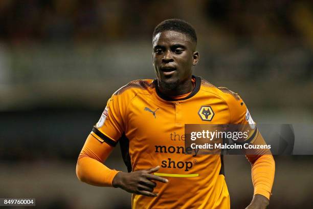 Alfred N'Diaye of Wolverhampton Wanderers during the Carabao Cup tie between Wolverhampton Wanderers and Bristol Rovers at Molineux on September 19,...