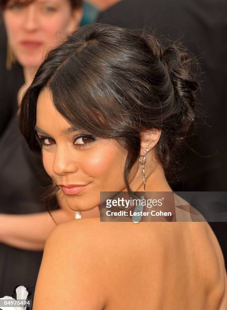 Actress Vanessa Hudgens arrives at the 81st Annual Academy Awards held at The Kodak Theatre on February 22, 2009 in Hollywood, California.