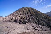 Foot of mount Batok at the national park in Indonesia.