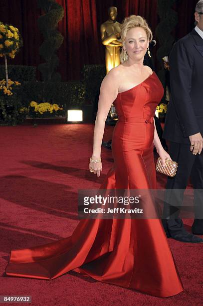 Actress Virginia Madsen arrives at the 81st Annual Academy Awards held at The Kodak Theatre on February 22, 2009 in Hollywood, California.