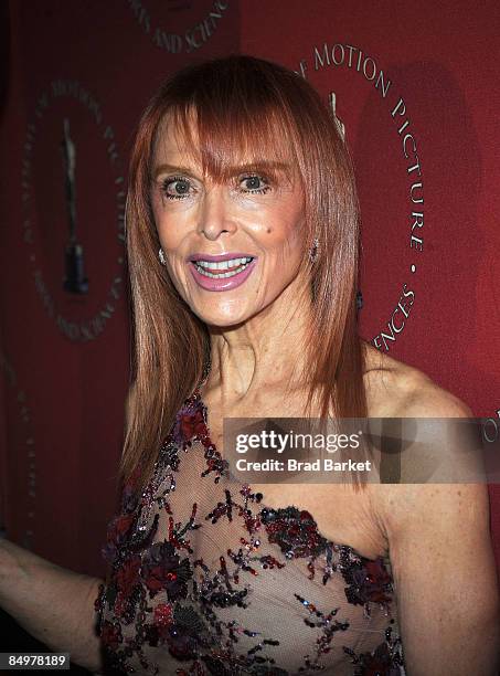 Tina Louise attends the Academy of Motion Picture Arts & Sciences' Official New York Oscar Night Party at The Carlyle on February 22, 2009 in New...