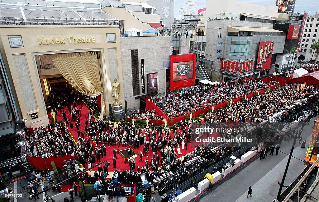81st Annual Academy Awards - Overhead Arrivals