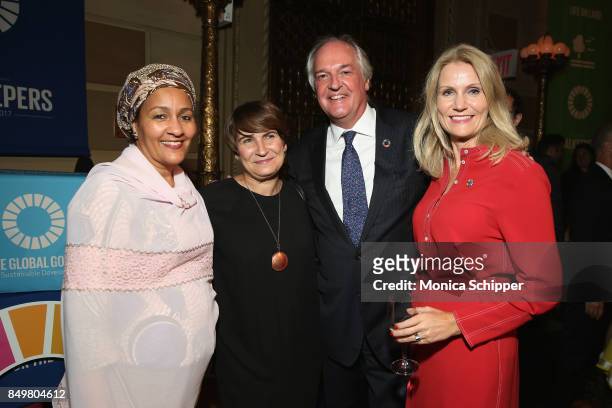 As world leaders gather in New York for the UN General Assembly UN Deputy Secretary-General Amina J. Mohammed, , Paul Polman, Save the Children CEO...