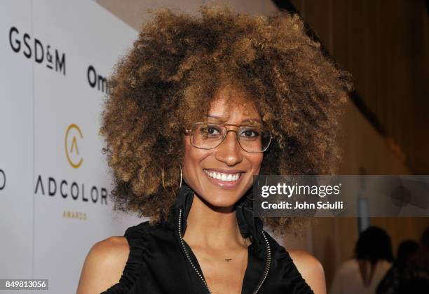 Elaine Welteroth attends the 11th Annual ADCOLOR Awards at Loews Hollywood Hotel on September 19, 2017 in Hollywood, California.