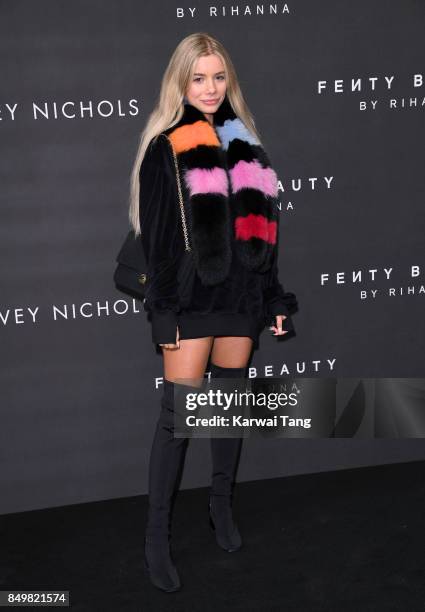 Joanna Kuchta attends the 'FENTY Beauty' by Rihanna launch Party at Harvey Nichols Knightsbridge on September 19, 2017 in London, England.