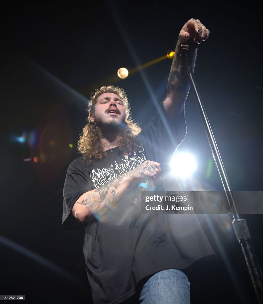 Post Malone In Concert - New York, New York