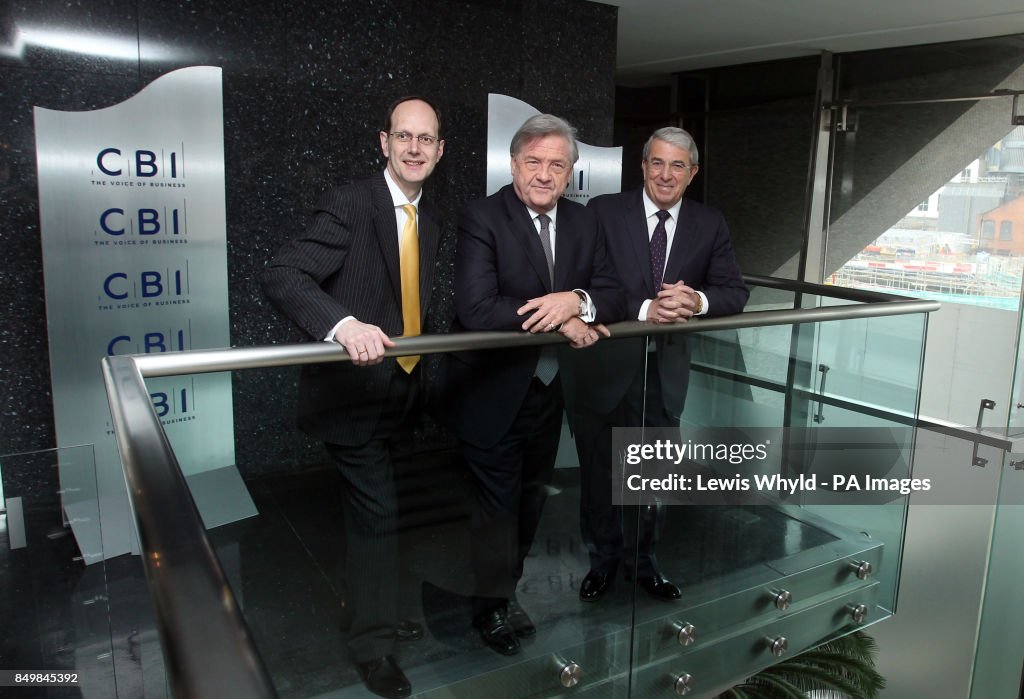 President Mike Rakes CBI President Designate Sir Mike Rake, with Sir Roger Carr and John ...