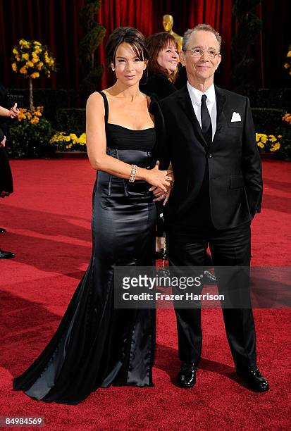 Actress Jo Wilder and actor Joel Grey arrive at the 81st Annual Academy Awards held at Kodak Theatre on February 22, 2009 in Los Angeles, California.